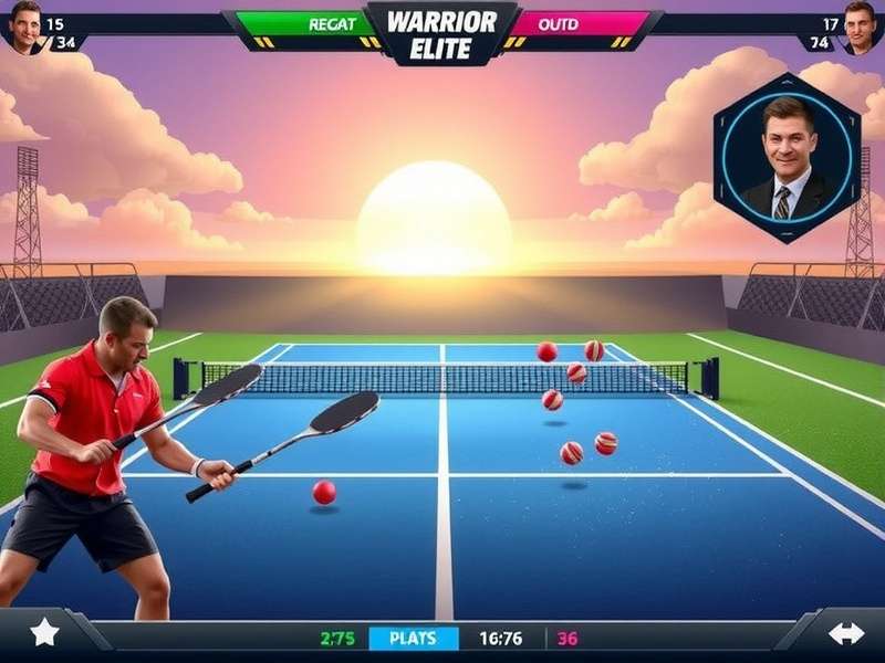 Warrior Paddle Elite Gameplay Screenshot